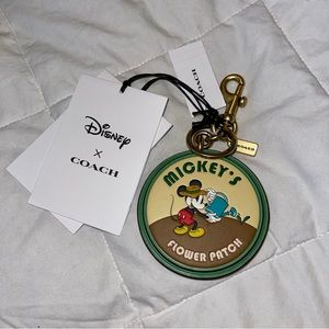 Coach Mickey’s Flower Patch Bag Charm